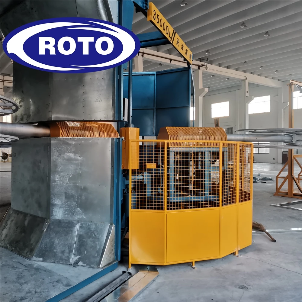 New Design Rotational Molding Shuttle Type Roto Moulding Machine