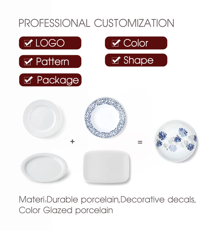 WEIYE Customized Oval Ceramic Bowl Salad Glaze Irregular Bowls Fruit Deep Plate Wholesale Porcelain Mexican Dinner