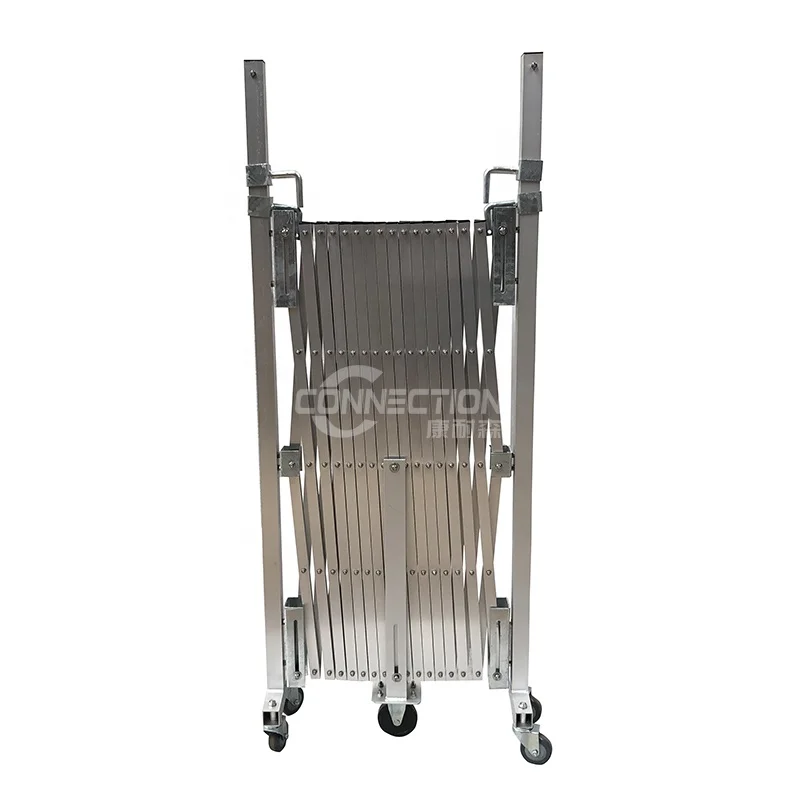 Foldable Aluminium Expandable Security Fence Sliding Gate Aluminium Expandable Gate