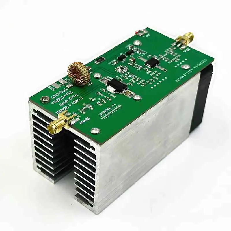 High Quality 915MHz 20W+ RF Power Amplifier with SMA Female Connector 24-28V Accessory for RF Electronics