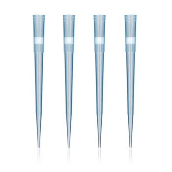 Hot Sale Universal Lab Test Supplies Low Retention Sterile 1250ul Blue Pipette Tip