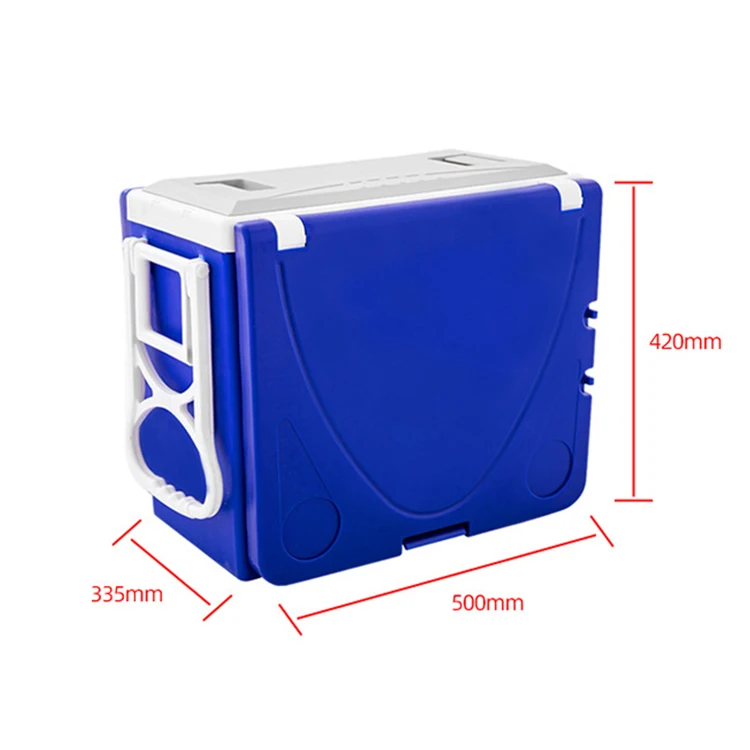 Portable 28L Multifunctional Foldable Cooler Boxes Outdoor Picnic Cooler  Box with Table and Chair