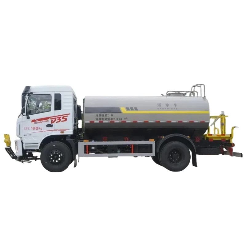 Новый крупногабаритный Спринклерный грузовик с плоской кабиной универсальное переднее сопло Dongfeng D3S 12 кубических метров