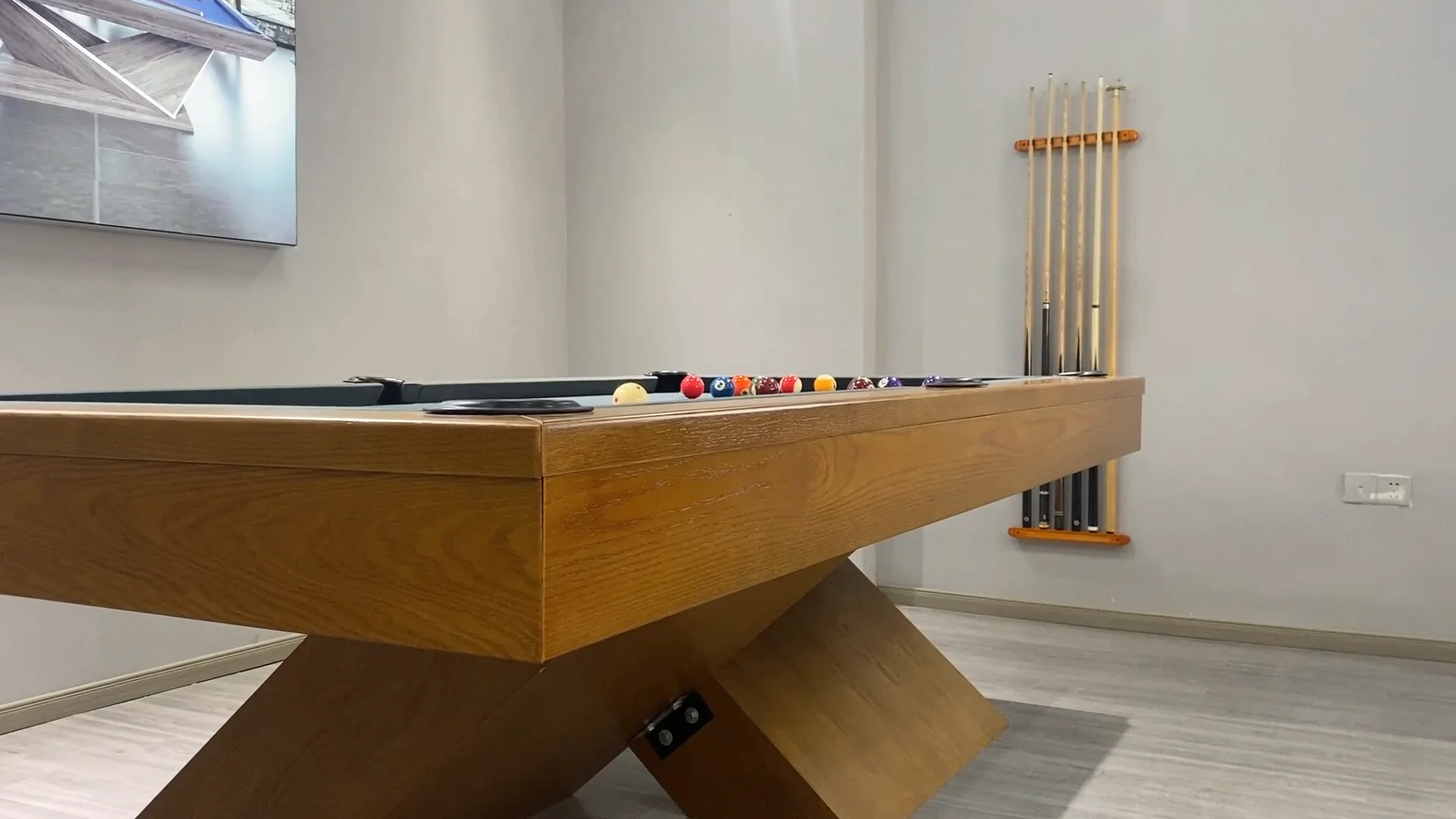 Factory High End Professional Custom Solid Wood Billiard Modern Pool Table Size 7ft/8ft/9ft With