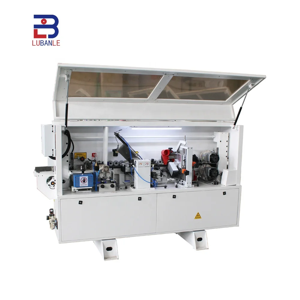 Furniture Cabinet Edge Banding Machine LB230 Automatic Wood Door Edge Bander Banding Machine for PVC
