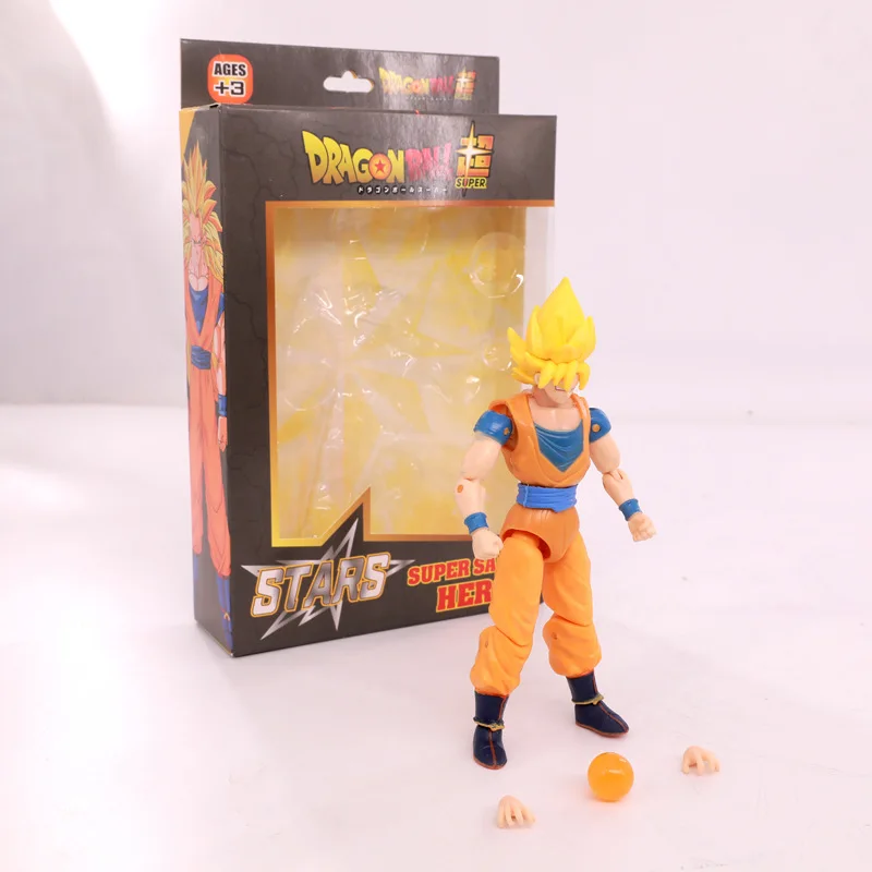 Articulado 16cm Dragon Ball SHF Goku Vegeta PVC action figure