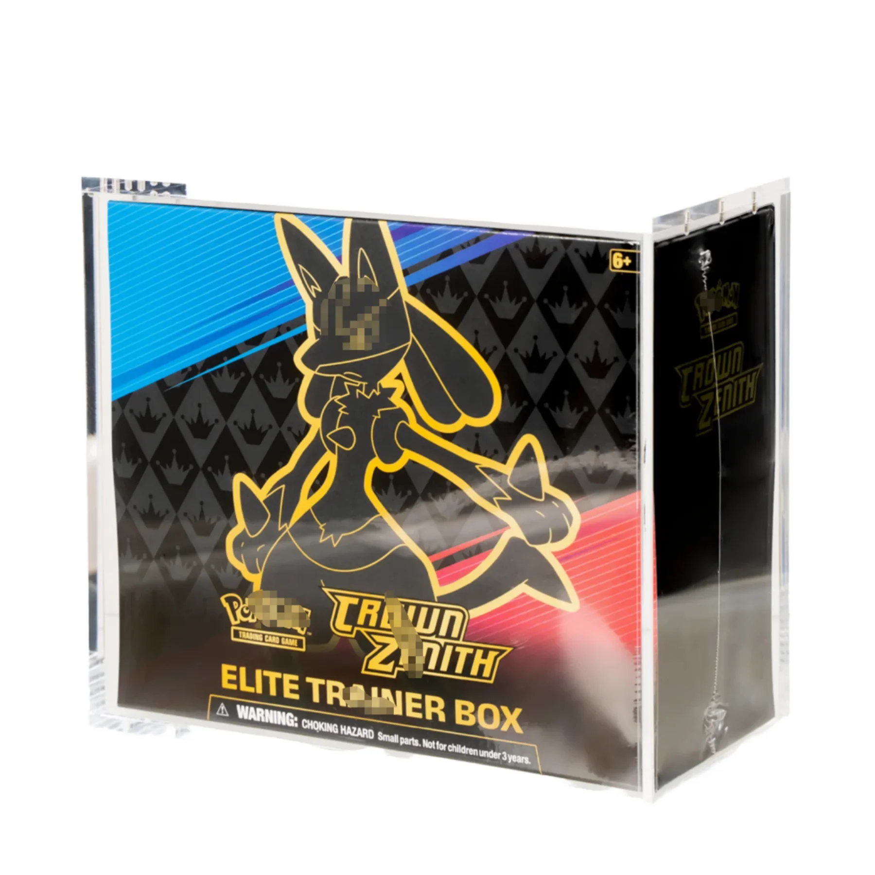 Estuche protector de acrílico resistente a los rayos UV para cajas Elite Trainer Box de Pokemon TCG, estuche de acrílico para colección de juegos de cartas comerciales, estuche ETB de acrílico