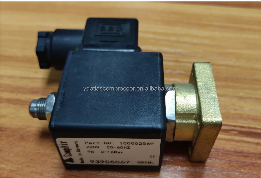 Gardner Denver Screw Air Compressor Unloading Solenoid Valve 100002569