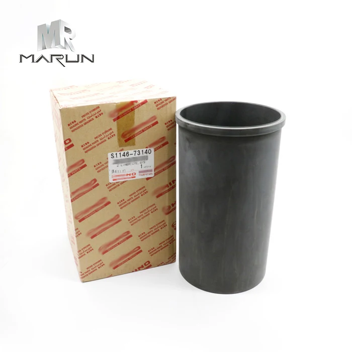 S1146-73140 P11C Original Cylinder Liner Standards for Excavator SK460-8 Construction Machinery