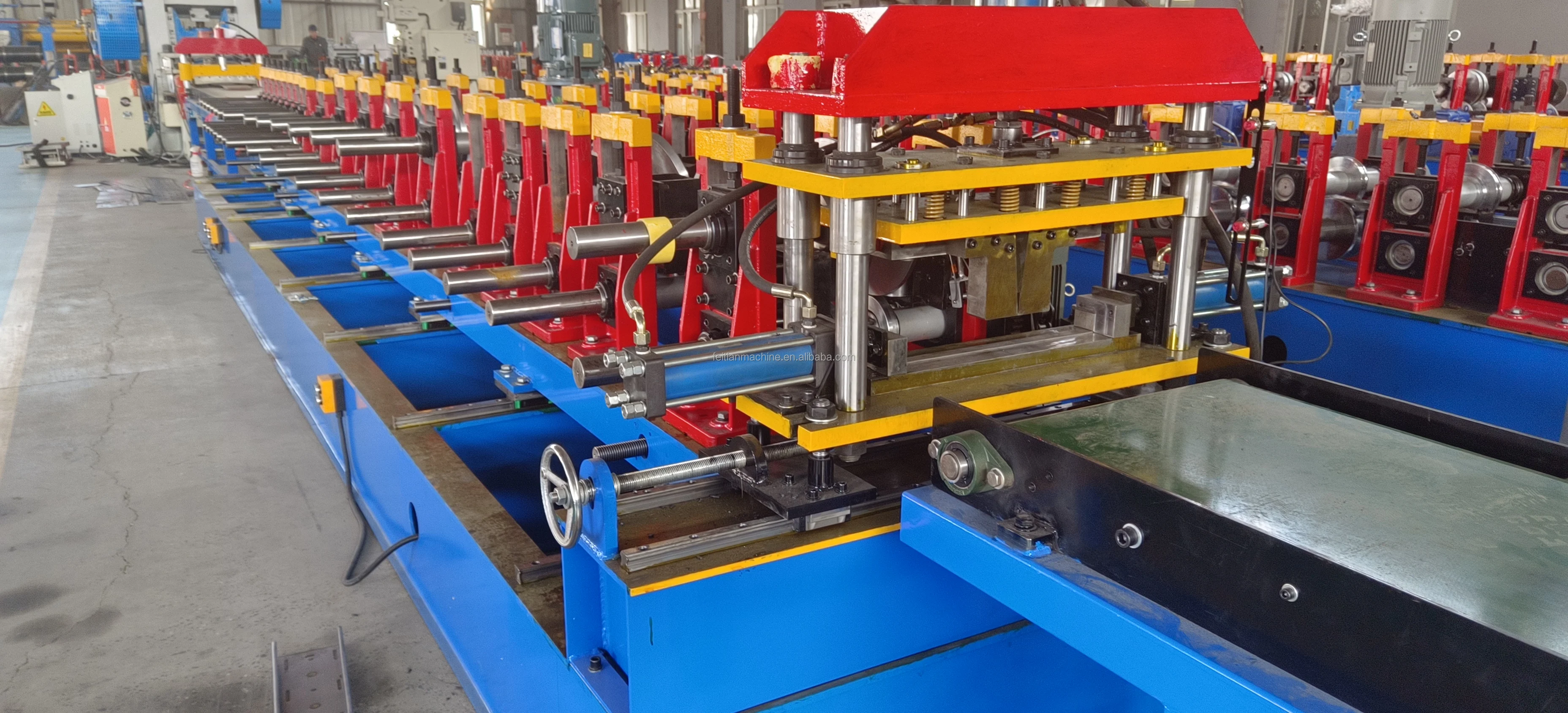 High Speed Forming Cable Tray Roll Forming Machine Punching Cu Channel Cable Tray Machine