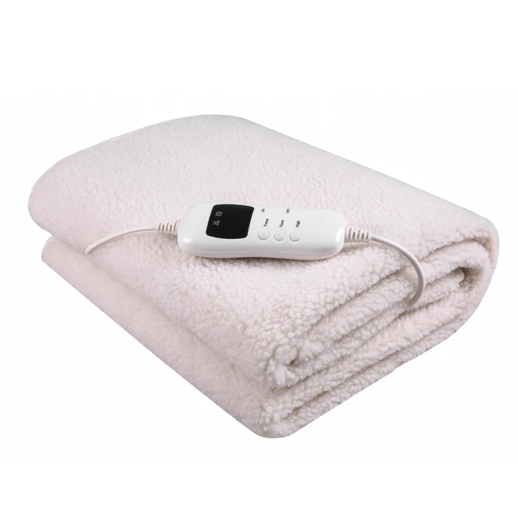 2020 New Arrival Temperature Adjustable Electric Heating Blanket for Establishes