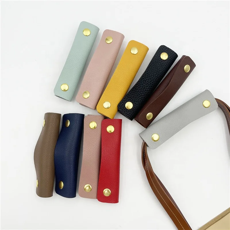 Anti-stroke Leather Handle Grip Luggage Handle Wrap Bag Handle Protective  Cover