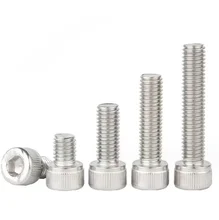 Factory wholesale Stainless carbon steel cylinder head hexagon socket head cap screws din912 m8 bolts