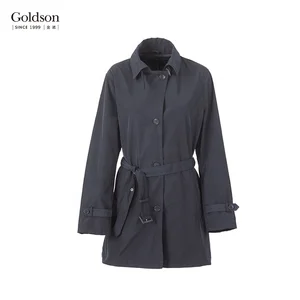 Spring Lady Outdoor Windbreaker Trench Long Women Coat