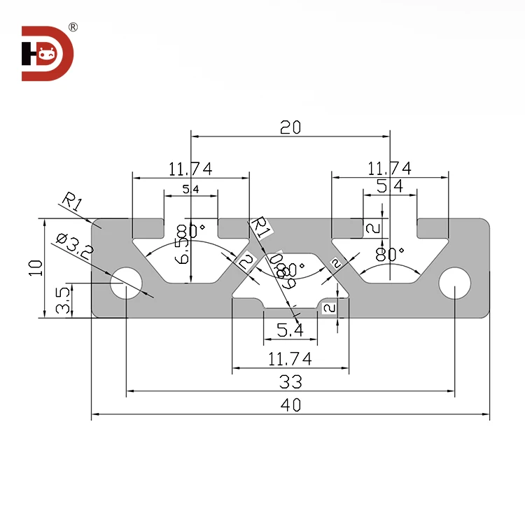 product 1040 industrial extruded aluminum profile right angle assembly line 1350 aluminum alloy profile-3