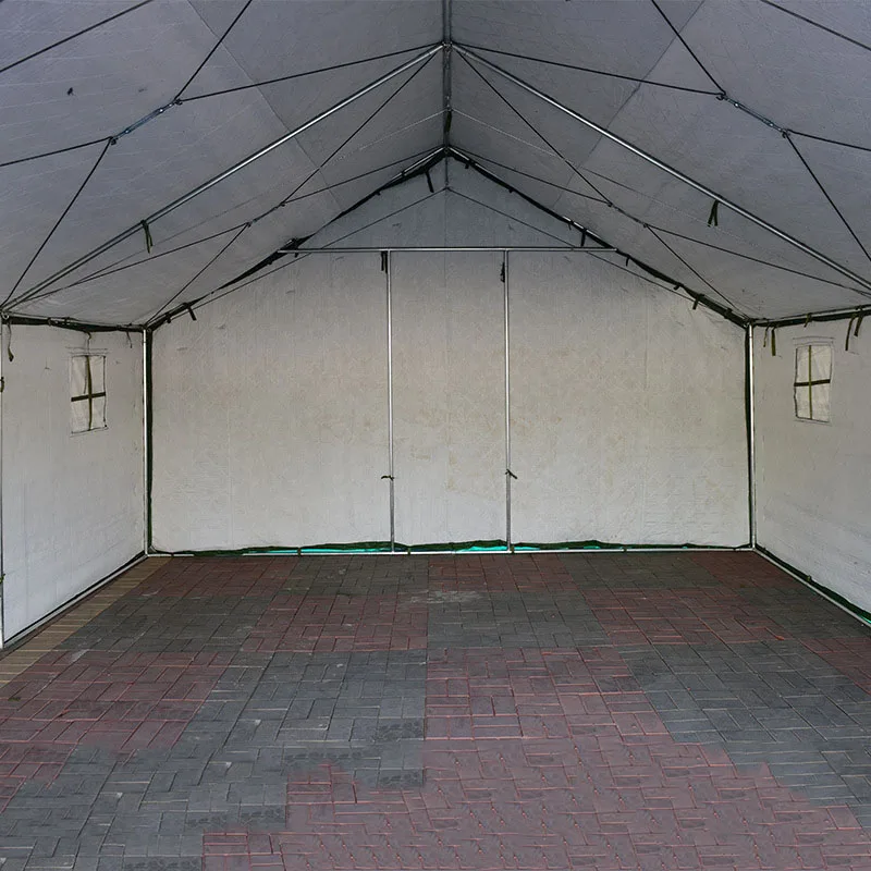 Isolation Modular Tent Pop up Disaster Refugee Tent Civil Affairs Disaster Emergency Refuge Relief Room Tent