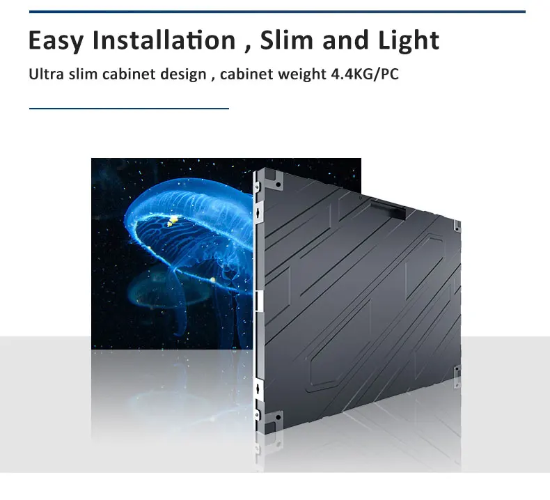 Fixed Indoor Full Color Led Display Pitch P1.8 1.8mm 2.5mm