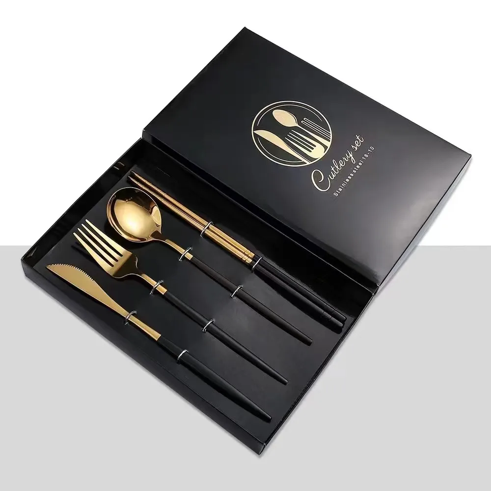 Wholesale 430 Food Grade Reusable Custom Logo Gold Luxury Wedding Spoon
