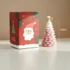 christmas tree scented candle-morandi pink
