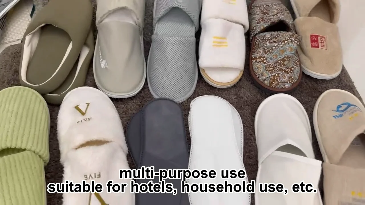 Luxury Soft Velvet Custom Coral Velour Spa Travel Bathroom Guest Homestay Hotel Slippers