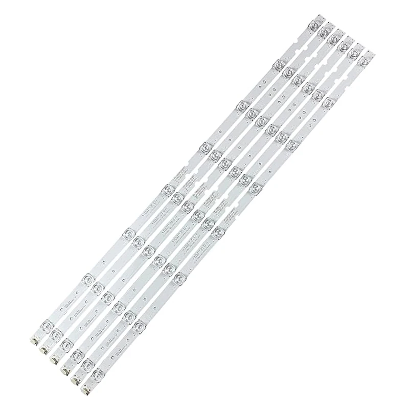 6Pcs LED Backlight Strips for TCL 65'' TV JL.D65081330-365AS-M_V03 65D6 65S421 65S423 65S425 65HR330M08A1 TV Backlight Repair