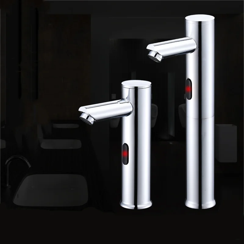 Tall And Short Styles Touchless Sensor Faucet Smart Infrared Automatic ...