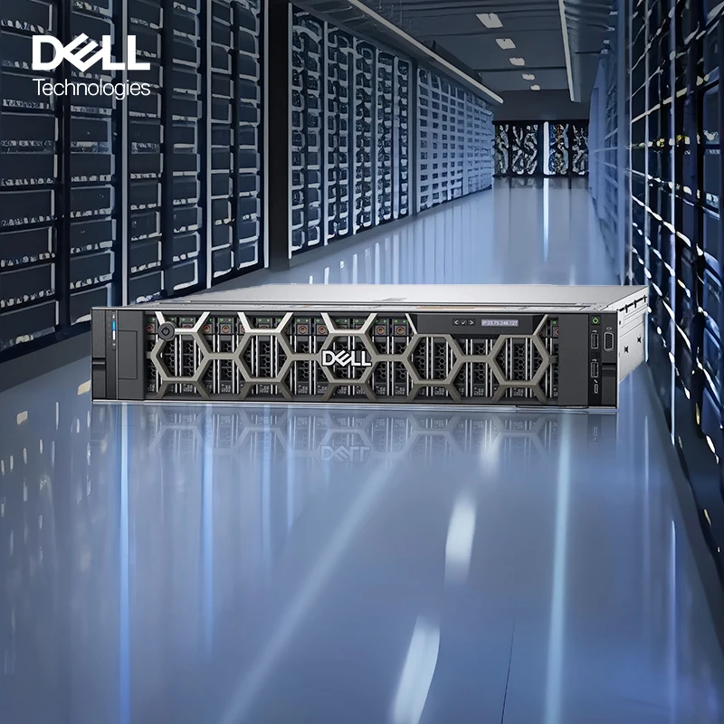 Serveur informatique Dell PowerEdge R750 d’origine, haute qualité, châssis 2U, serveur réseau à deux sockets R750, serveur en baie R750