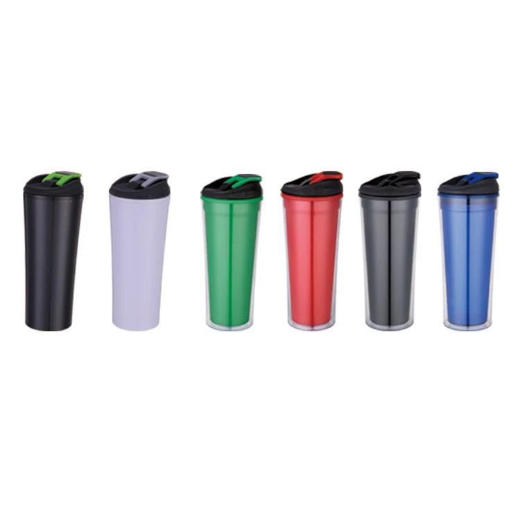 Цветной 16 унций рекламный прозрачный пользовательский эксклюзивный современный изогнутый синий