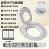 Cat litter box [grey] - removable and washable