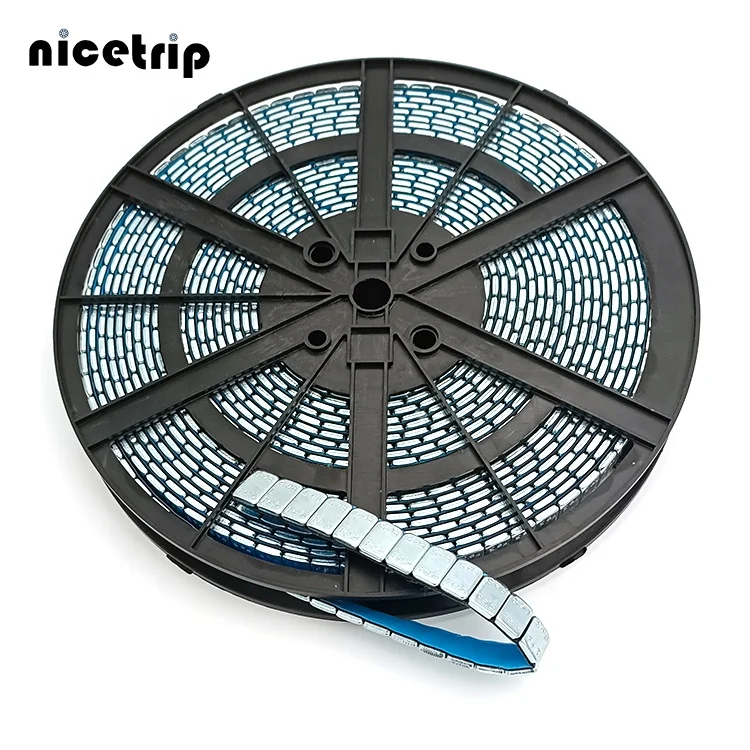 Балансирующие самоклеящиеся весы для шин Zn колес из цинка синяя лента 5