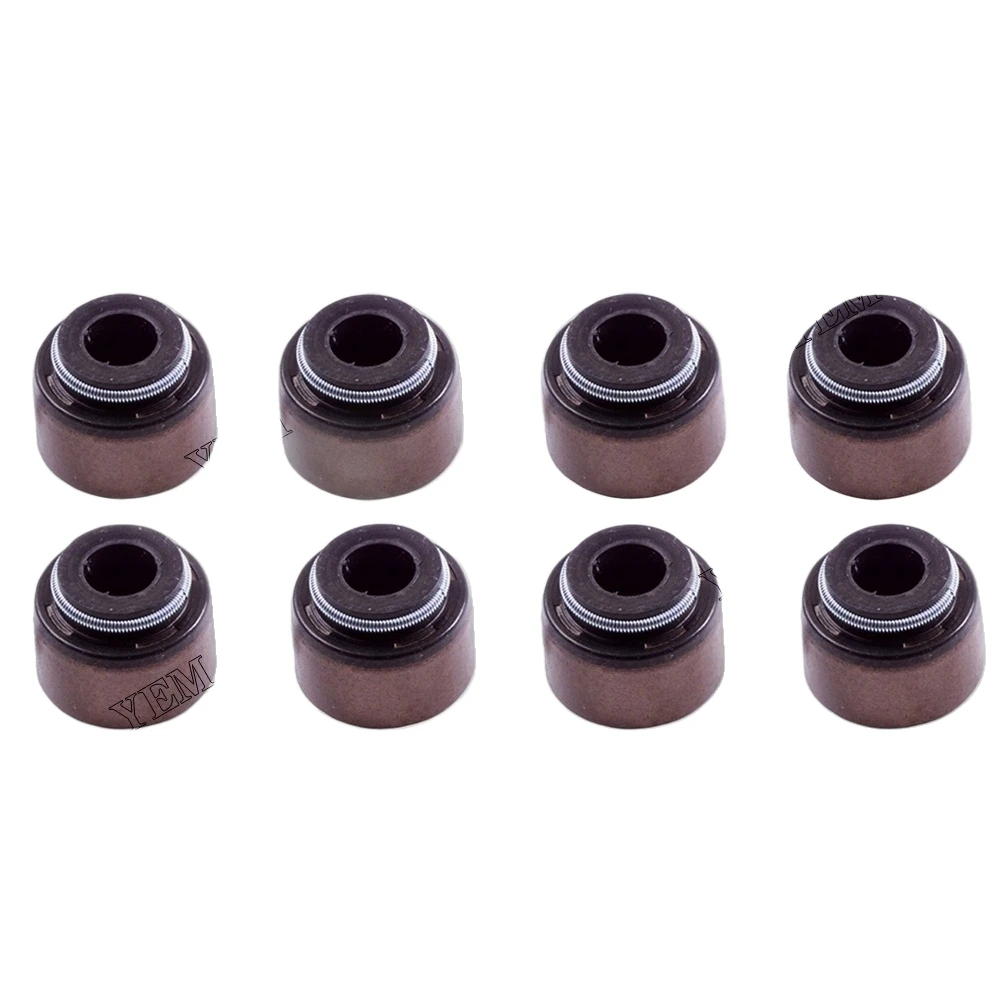 1 Set Valve Oil Seal 8 Pieces Fit for Yanmar 4TNE84 China Engine Parts Supplier