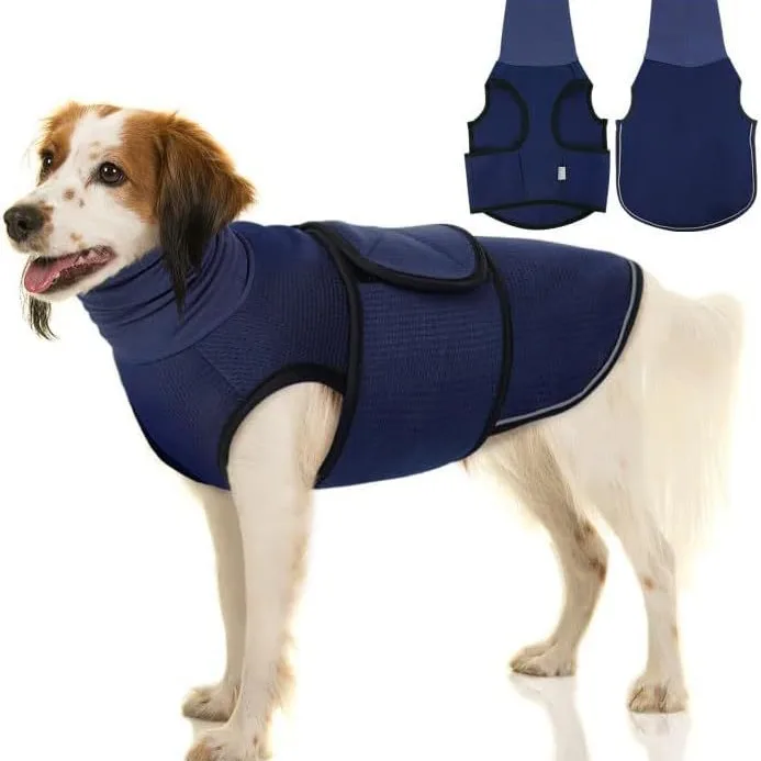 Pet Cotton-padded Dog Emotional Comfort Coat Upgrade A Dual-use Dog Anti-anxiety Ear Protection