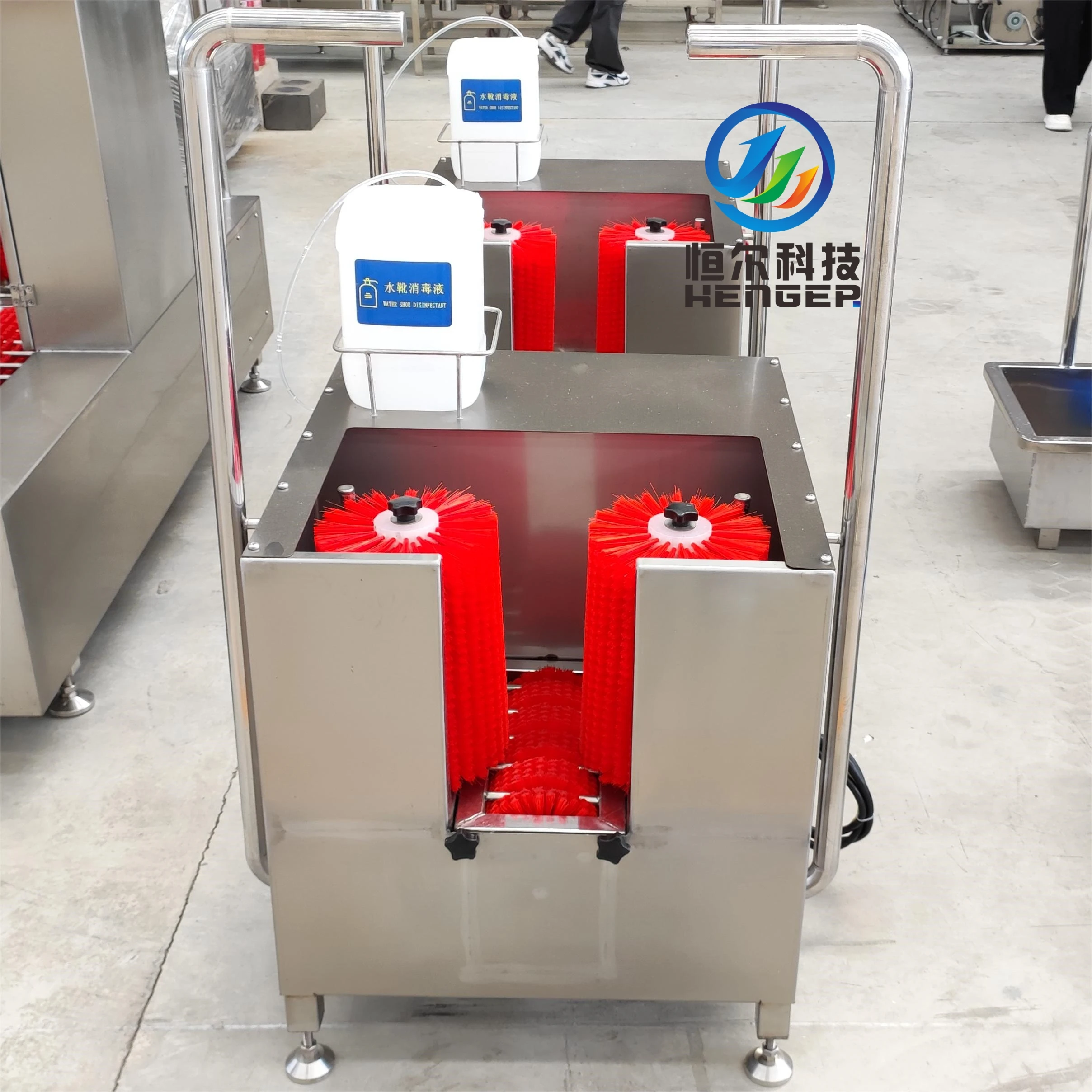 Meat Processing Equipment Boots Washer Machine  Shoe Cleaner Hygiene Station for Food Production