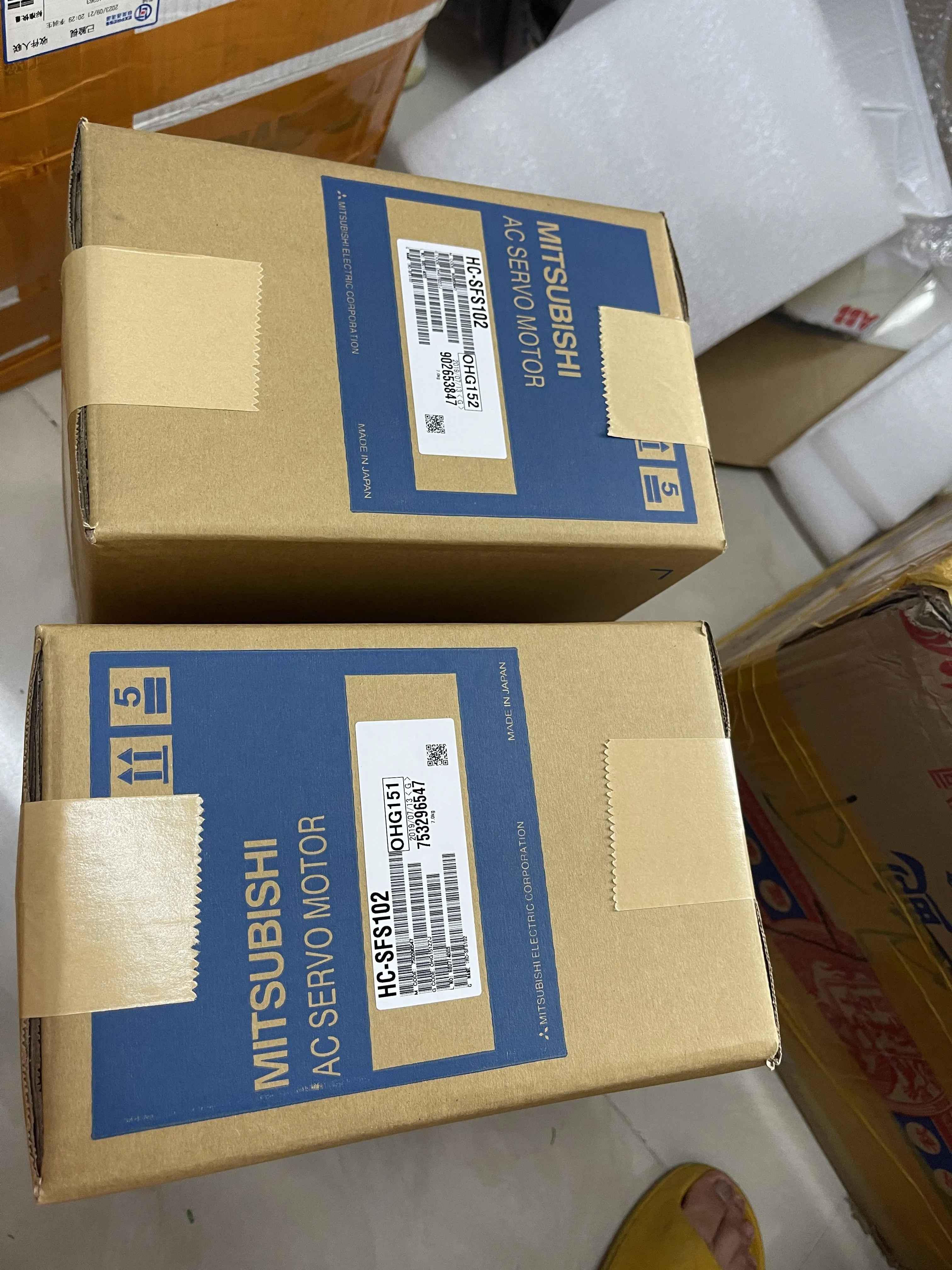 Mitsubishi AC Servo Motor HC-SFS102