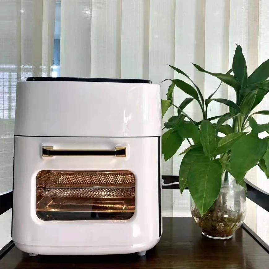 Multi Functional Electric Deep Fryers 3 Layers 15L Big Capacity Air Fryer Oven for Big Family and Party Use