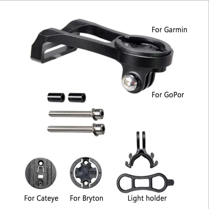 Supporto Bici Per Garmin E GoPro - Regolabile, Per Manubrio, Compatibile Con Edge E Action Cam - Foto 6