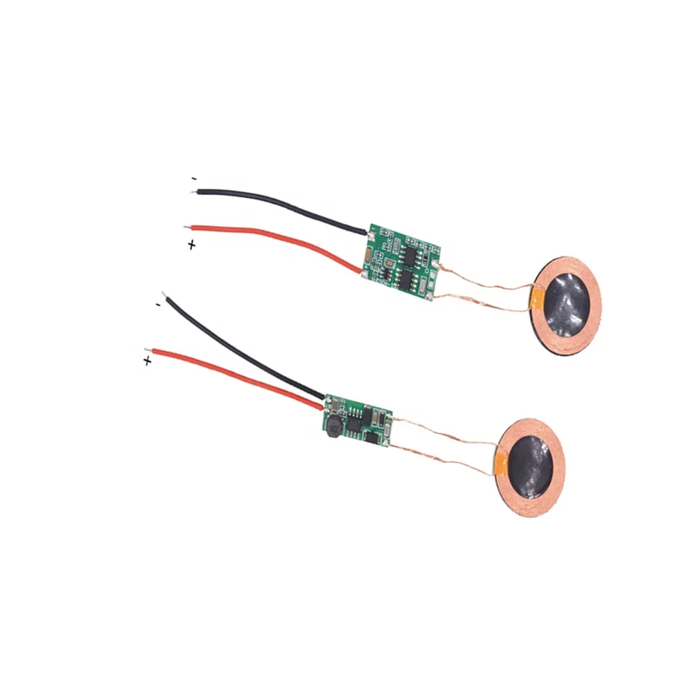 Taidacent Anti-Metal Small Coil High Current Magnetic Resonance Charging  Module Inductive Charger PCB Diy Wireless Charger Kit