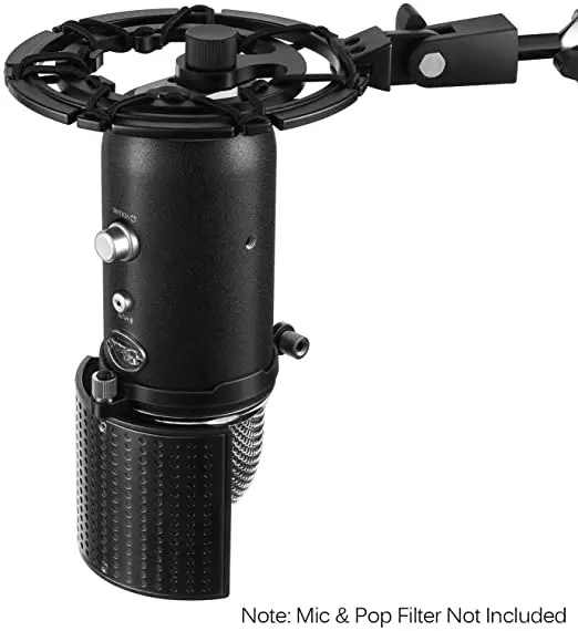 SUA-P7 Amazon Hot Sales Condenser Microphone Shock Mount Alloy Mic Shock Mount For Mic studio recording