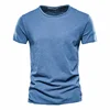 Jeans con scollo a O Blu