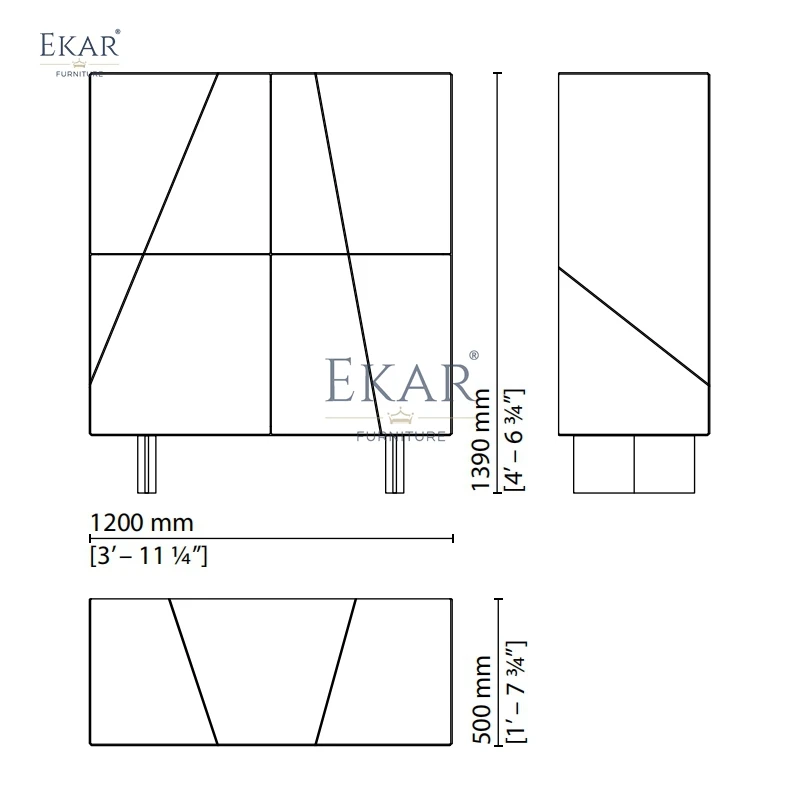 product modern luxury tv cabinet wood veneer elegant storage solution living bedroom apartment home warehouse hospital tv stand table-65