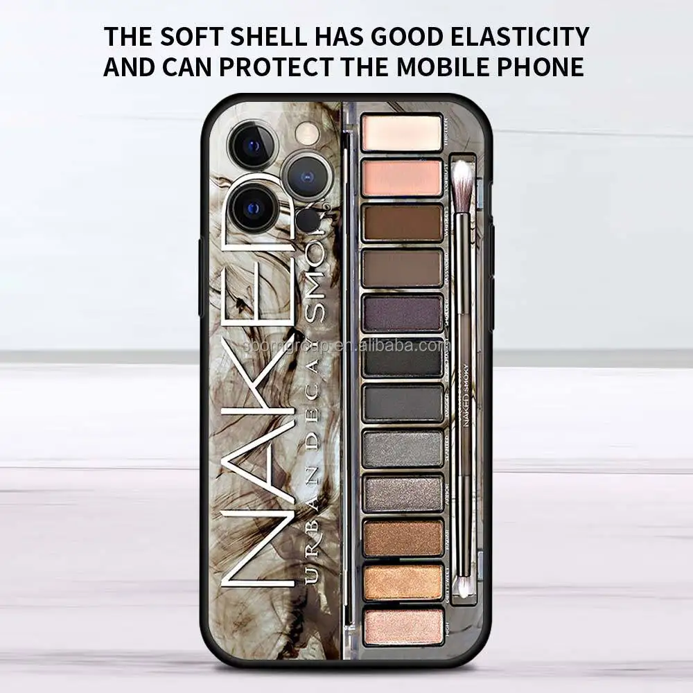 Beauty Make up Eye-shadow Mobile Phone case for iPhone 13 14 15 Pro Max Funny Case Customized Phone Cover Drop Shipping
