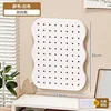 Accesorios para tablero perforado de queso - blanco