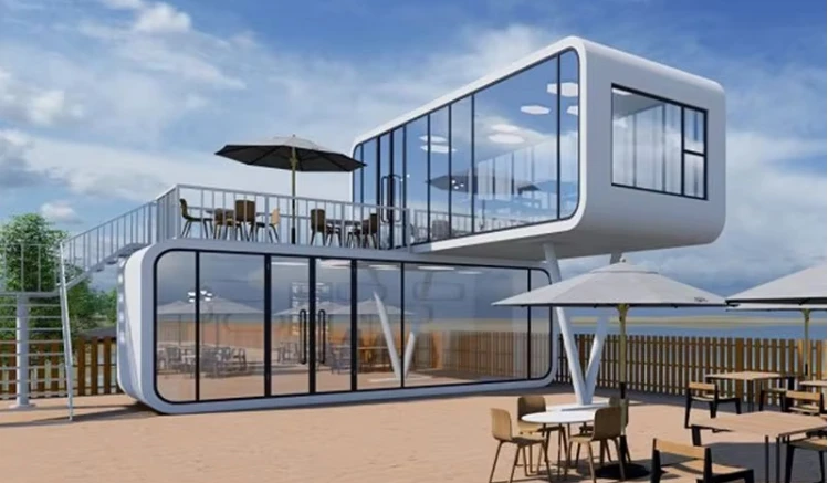 Customized Modern Design Prefab Container House Space Capsule-Inspired ...