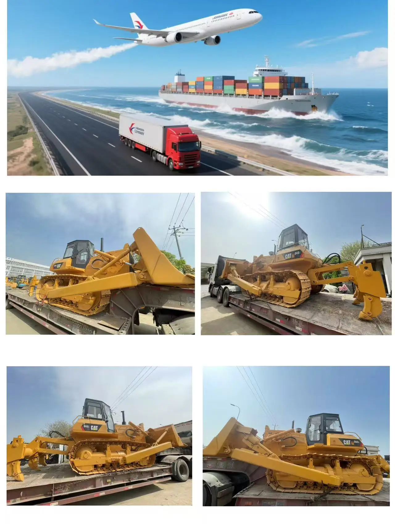 Cheap Price Japan Used Caterpillar CAT D6G Bulldozer