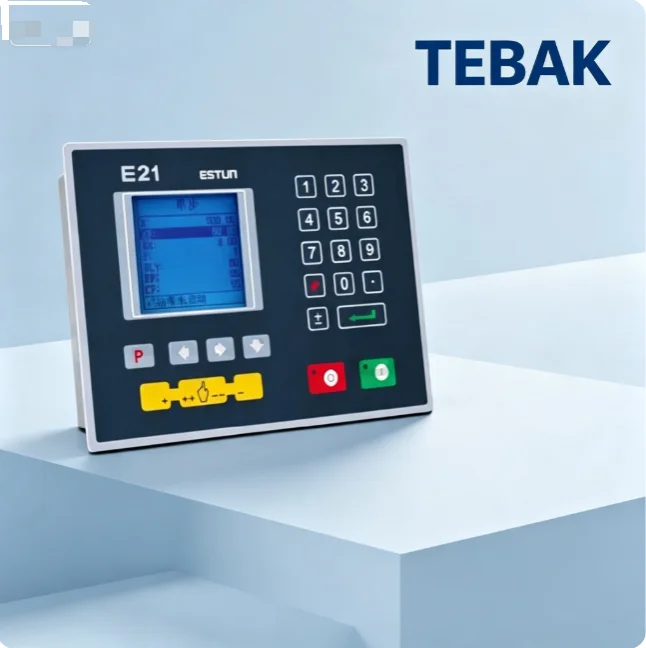 TEBAK Industrial E21 Bending Control System, Press Brake Bending Machine Controller Single Step Multi Step Programming