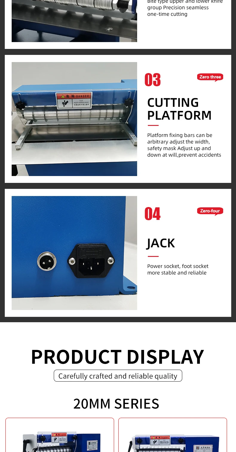 20 Cm/30 Cm Width Cutter Mini Leather Strap Cutting Machine For Cutting