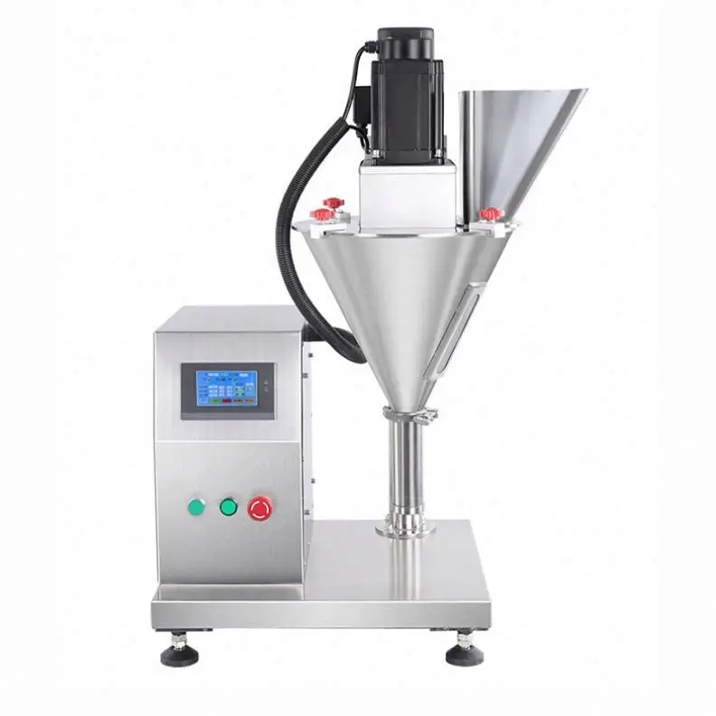 TEBAK Fully Automatic Powder Measuring Bag Machine Quantitative Powder Packaging Machine Desktop Large Capacity Package Machine