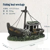 Fishing boat wreckage