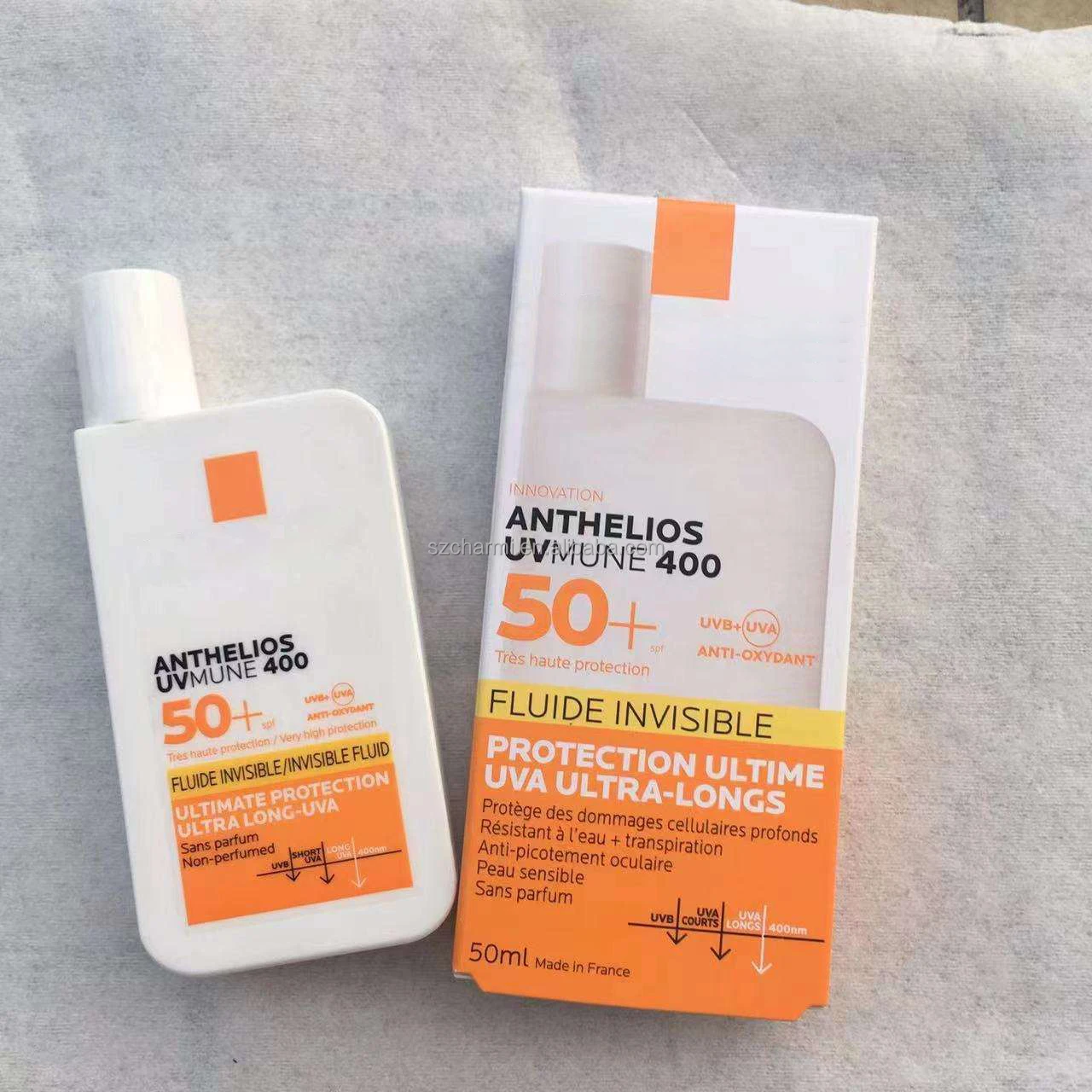 Sunscreen Spf 50+ Face Sunscreen Oil-free Ultra-light Fluid Broad ...