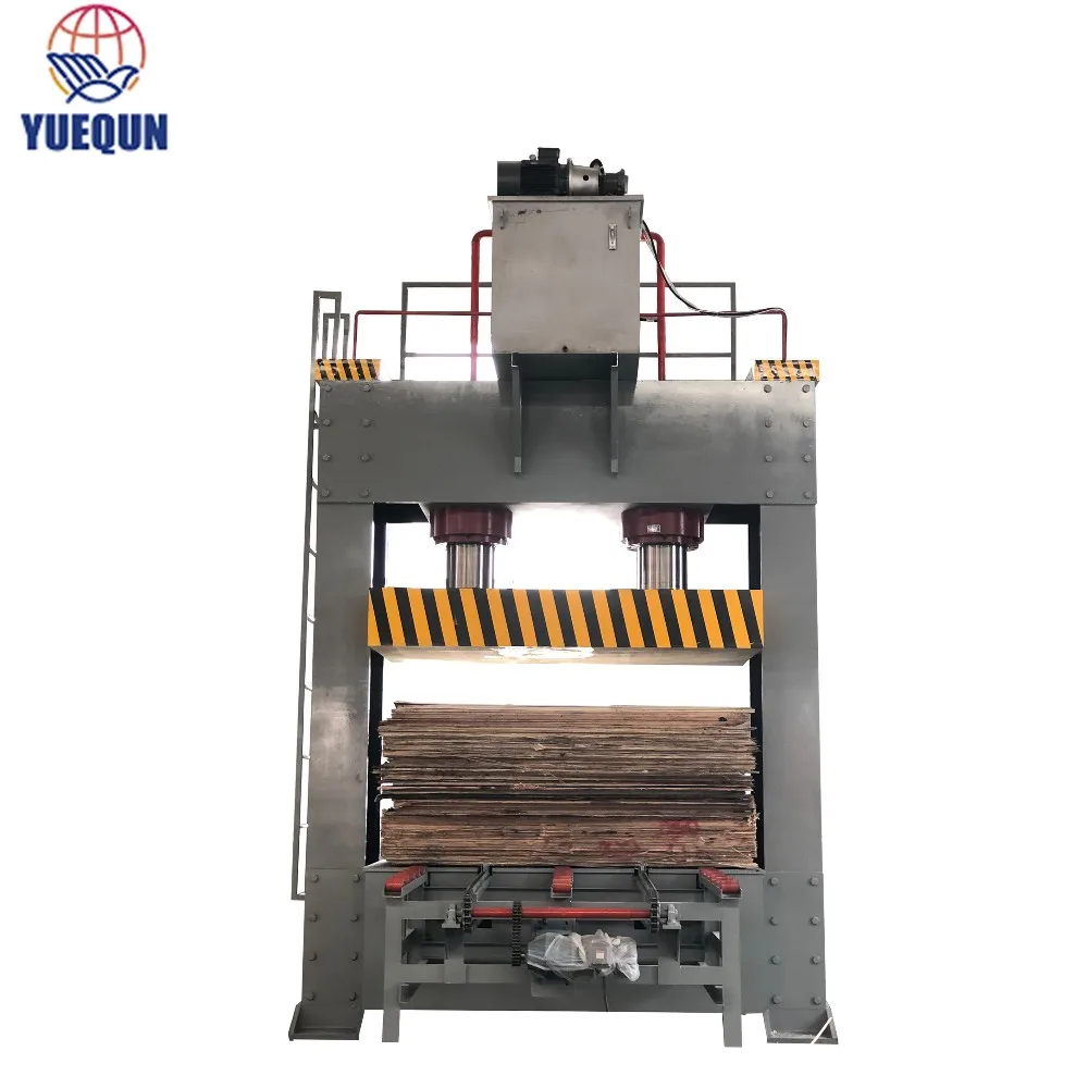 Cold Press Woodworking Planer Machine for Construction and Building Material Industries for Plywood Base Board Finish Board